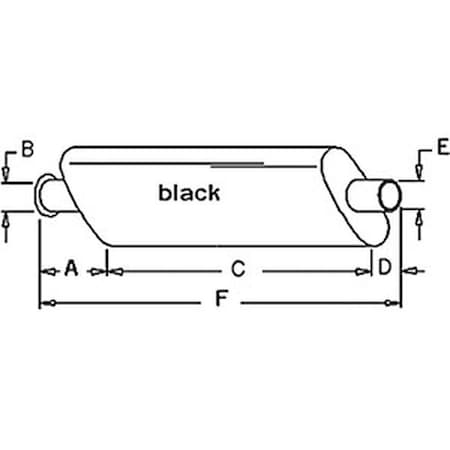 Aftermarket Muffler Fits John Deere Tractor 5010 5020 6030 AR61074